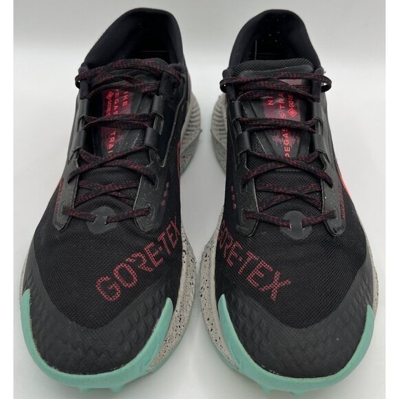 Nike Men’s Pegasus Trail 3 GORE-TEX Running Shoes Black/Red Size 11.5 DC8793-002 - Picture 2 of 11